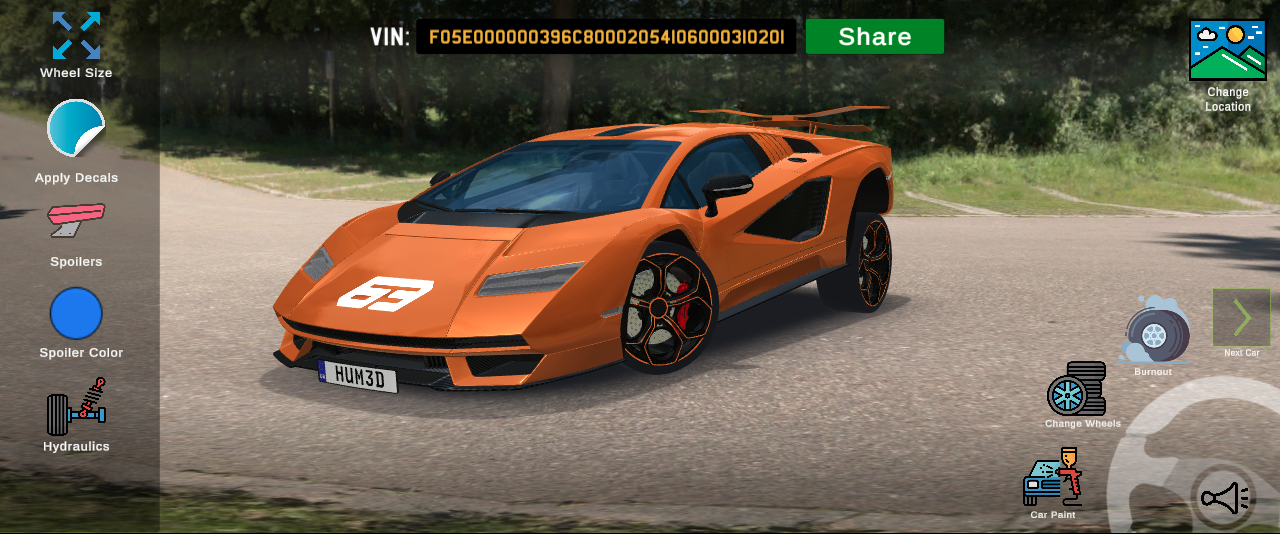 Lamborghini Customizer 14 Screen shot 2023 06 19 at 6. 42. 59 pm