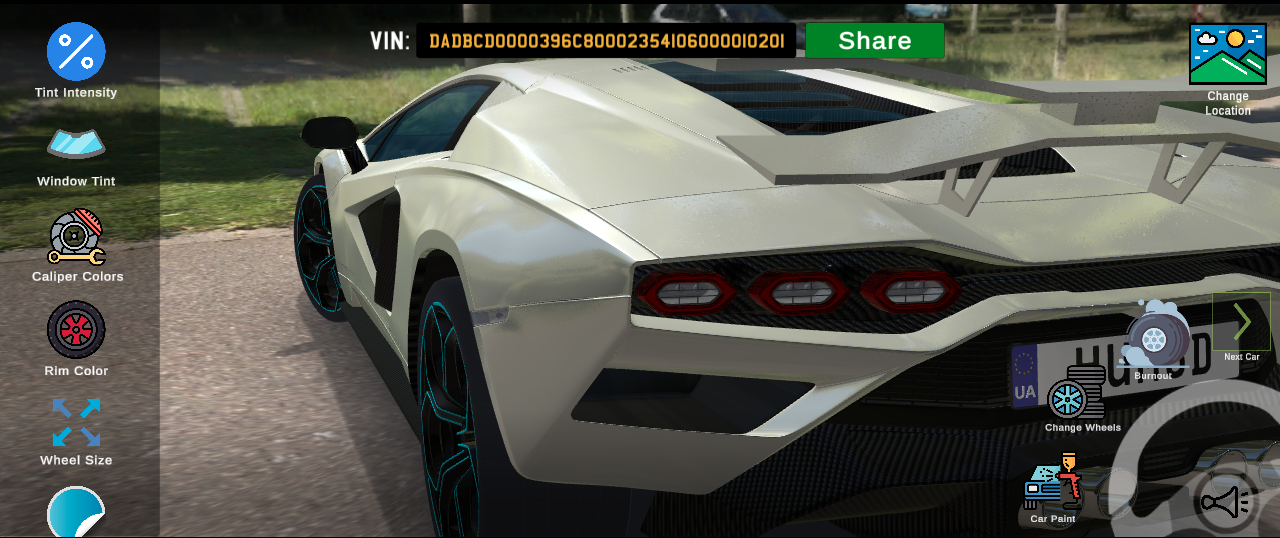 Lamborghini Customizer 20 Screen shot 2023 06 19 at 6. 47. 20 pm