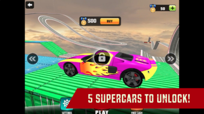 Mega Ramp Car Stunt 28 Mega ramp car stunt 5