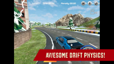 Race burnout drift 1