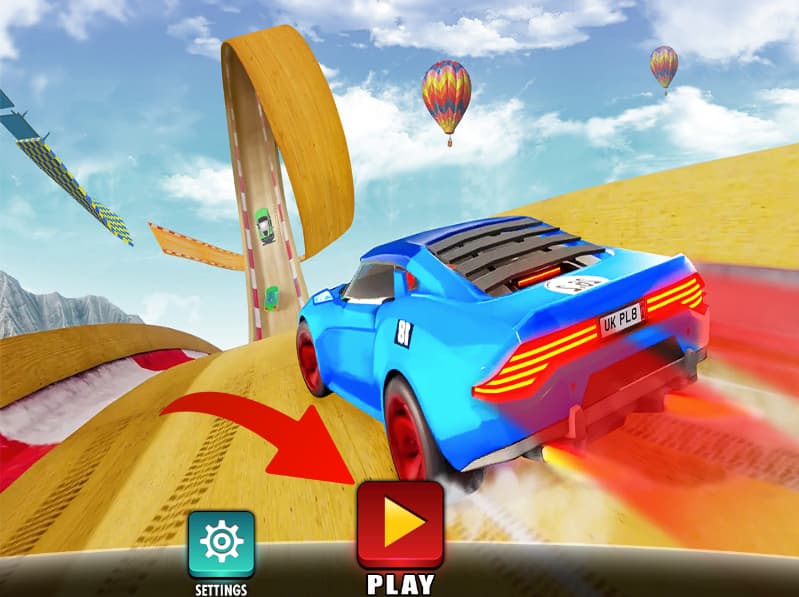 Mega Ramp Car Stunt 6 Screen shot 2023 01 27 at 7. 00 17 pm