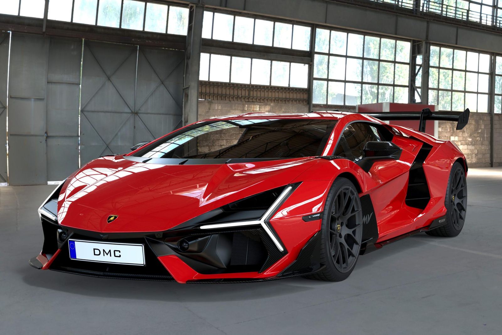 Dmc Carbon Fiber Body Kits Gives 2023 Lamborghini Revuelto Badass Wings And Performance Upgrades 9 2 scaled 1
