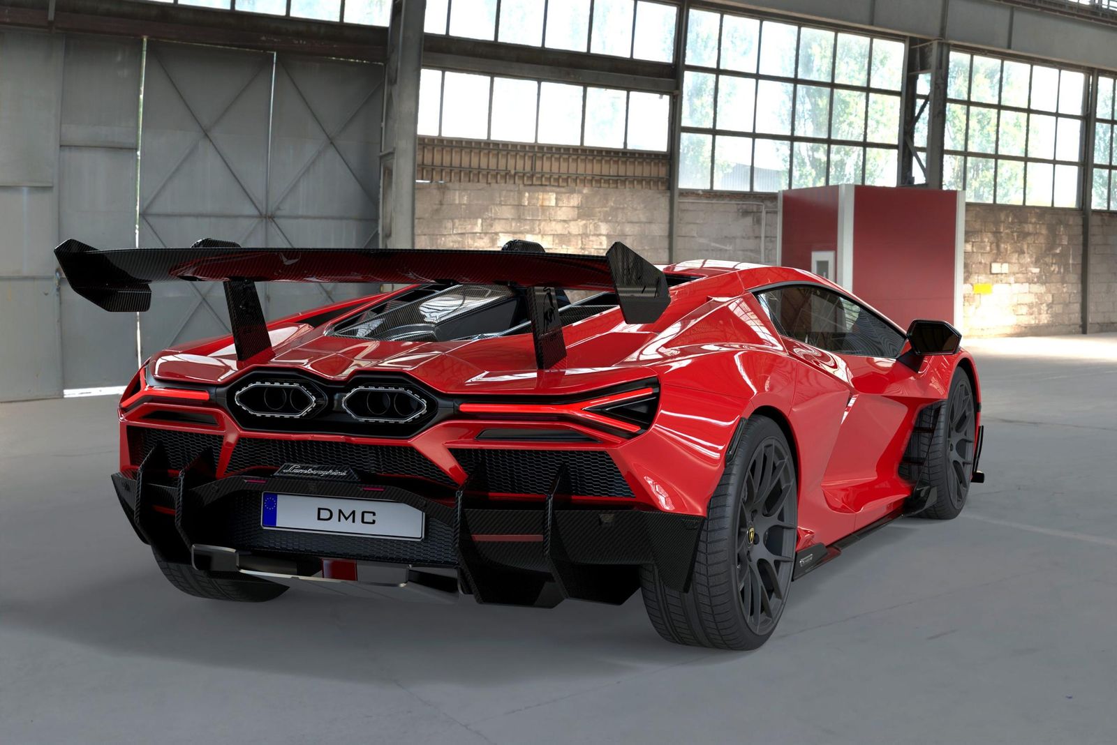 Dmc Carbon Fiber Body Kits Gives 2023 Lamborghini Revuelto Badass Wings And Performance Upgrades 12 5 scaled 1
