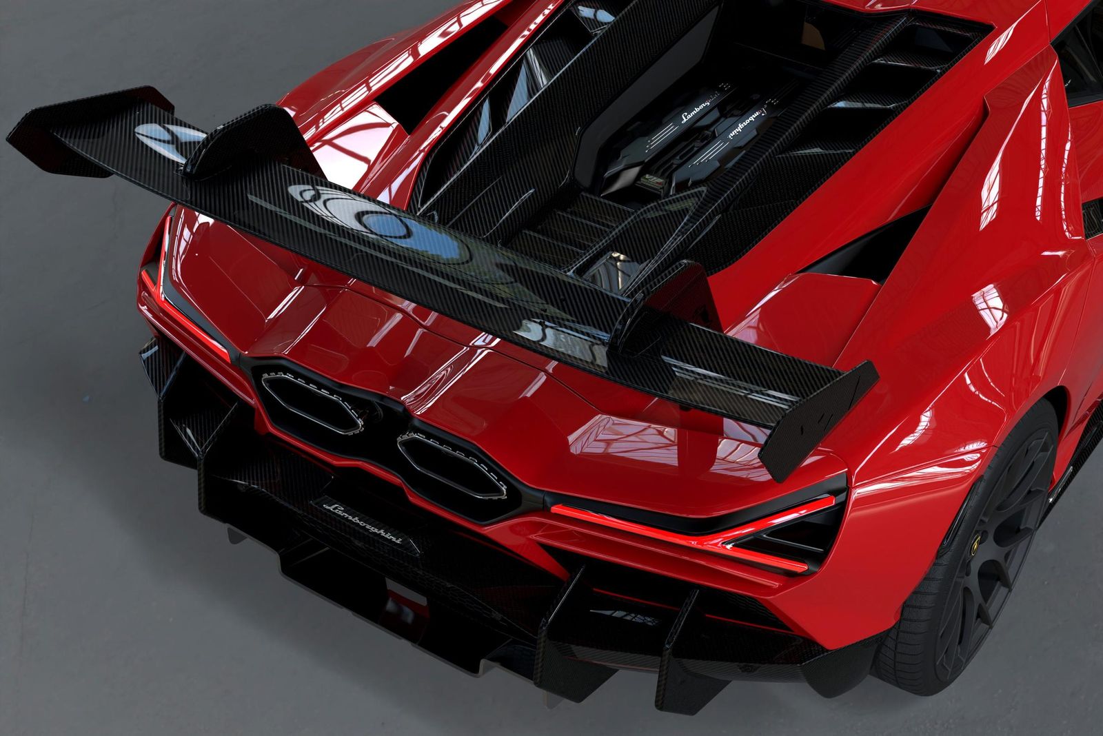Dmc Carbon Fiber Body Kits Gives 2023 Lamborghini Revuelto Badass Wings And Performance Upgrades 19 7 scaled 1
