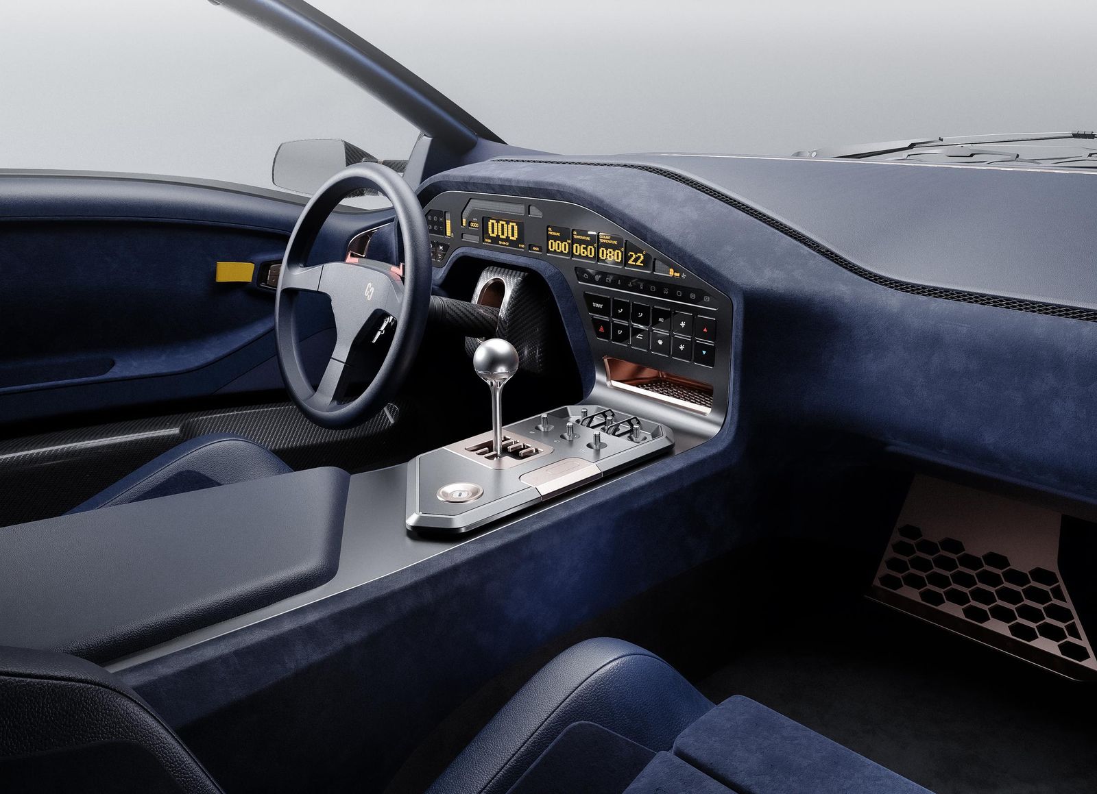 Gorgeous Eccentrica Diablo Restomod makeover costs $1.3 Million!