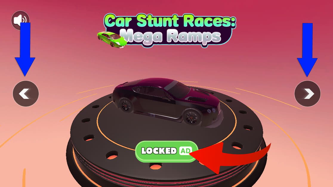Car Stunt Races Mega Ramps 4 Screen shot 2023 07 03 at 5. 13. 19 pm
