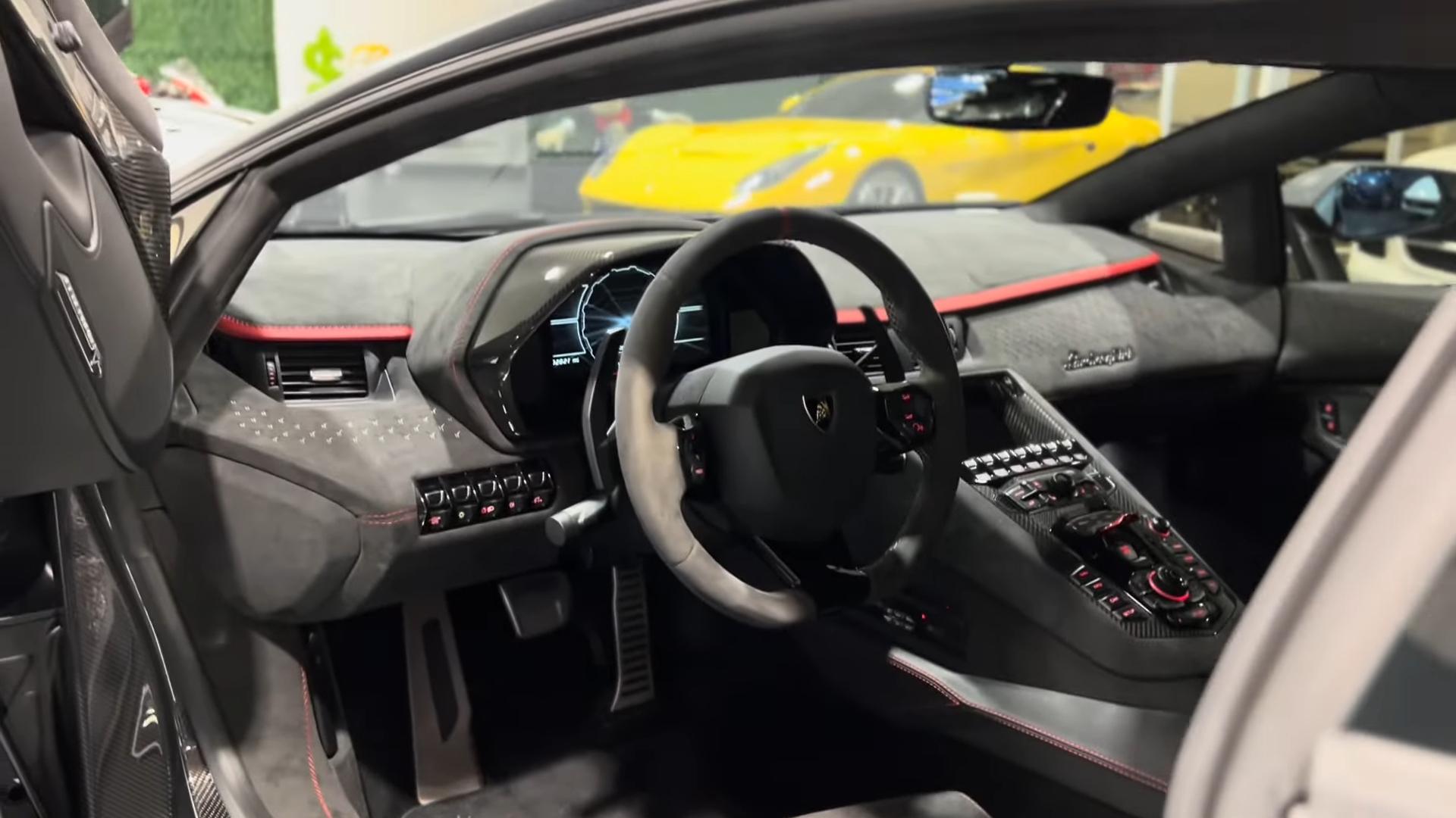 This Exclusive 2022 Lamborghini Aventador Lp780-4 Ultimae Coupe Was For Sale: But You Just Missed It! 7 Lamborghini aventador ultimae interior pictured here