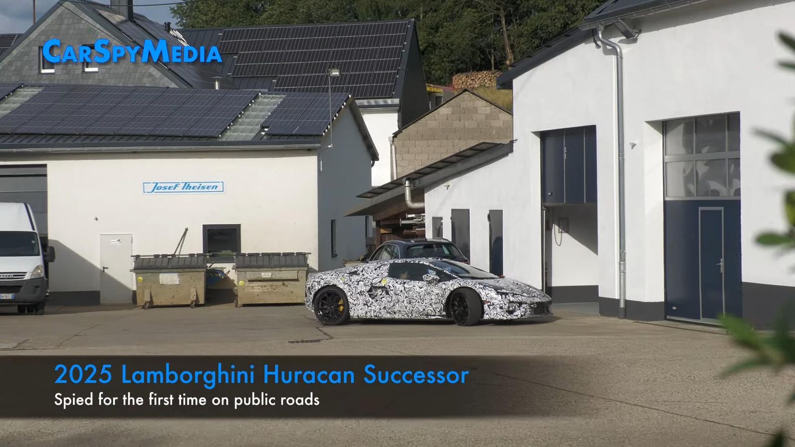 2025 Lamborghini Huracan Successor Test Mule Spotted With Revolutionary Hybrid Motor 13 Videoscreenshot youtube 2025lamborghinihuracansuccessorprototypecaughttestingonpublicroadsspiedforthefirsttime 001