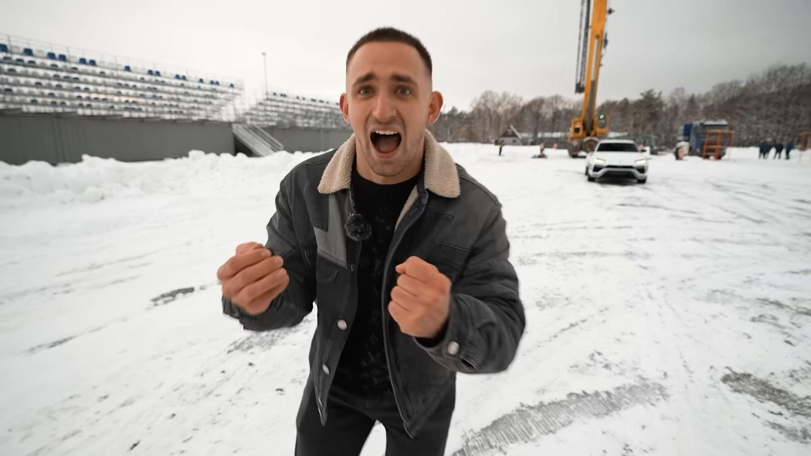 Russian Youtuber Shatters $250,000 Lamborghini Urus For Marketing Stunt 10 Videoscreenshot youtube 2315