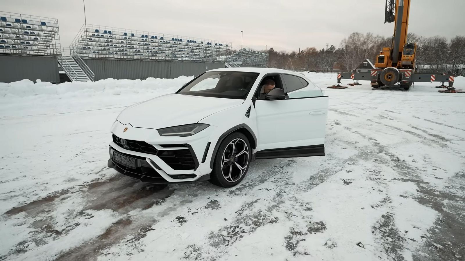 Russian Youtuber Shatters $250,000 Lamborghini Urus For Marketing Stunt 8 Videoscreenshot youtube 2430