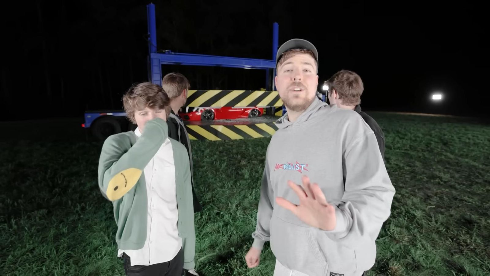 Mrbeast Destroys Lamborghini Worth $200,000 In An Unconventional Way - But Why? 12 Videoscreenshot youtube hydraulicpressvslamborghini 957
