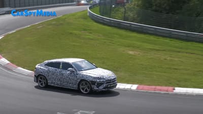 Watch Upcoming 2024 Lamborghini Urus Phev Takes On The Nurburgring With Absolute Prowess 2 Videoscreenshot youtube lamborghinitestdayatthenrburgringwithsterratorevueltotecnicaandurusphevprototype 145