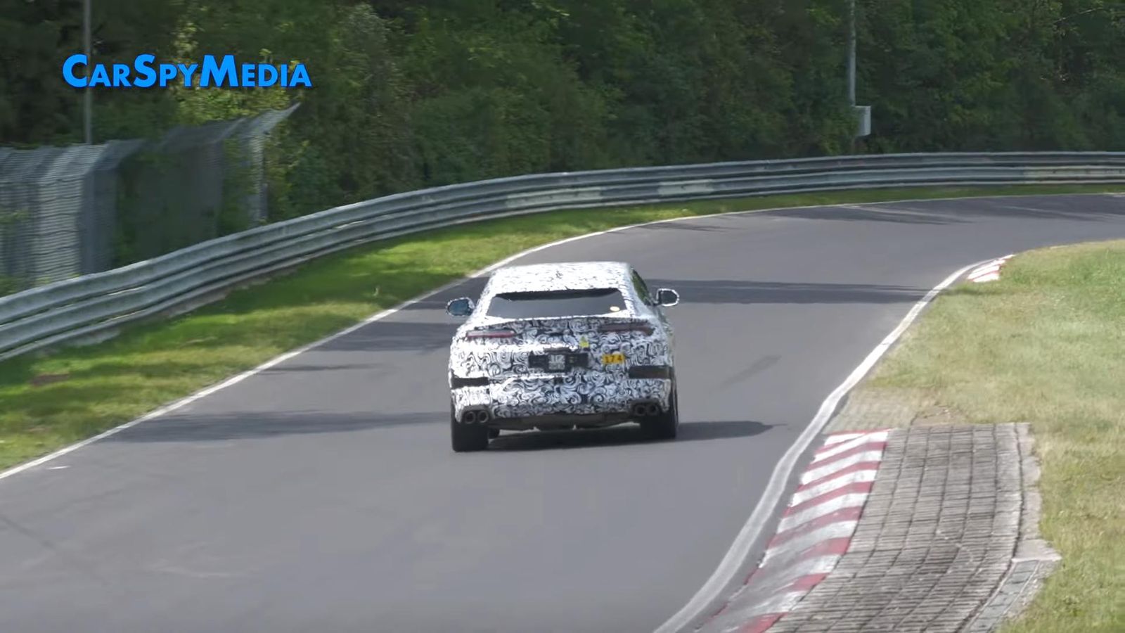 Watch Upcoming 2024 Lamborghini Urus Phev Takes On The Nurburgring With Absolute Prowess 7 Videoscreenshot youtube lamborghinitestdayatthenrburgringwithsterratorevueltotecnicaandurusphevprototype 148