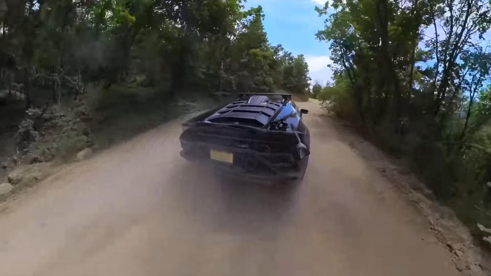 Lucky 2023 Huracan Sterrato Owner Immediatly Test Its River Crossing Capabilites 11 Videoscreenshot youtube mybrandnewlamborghinisterratogoesswimming 700