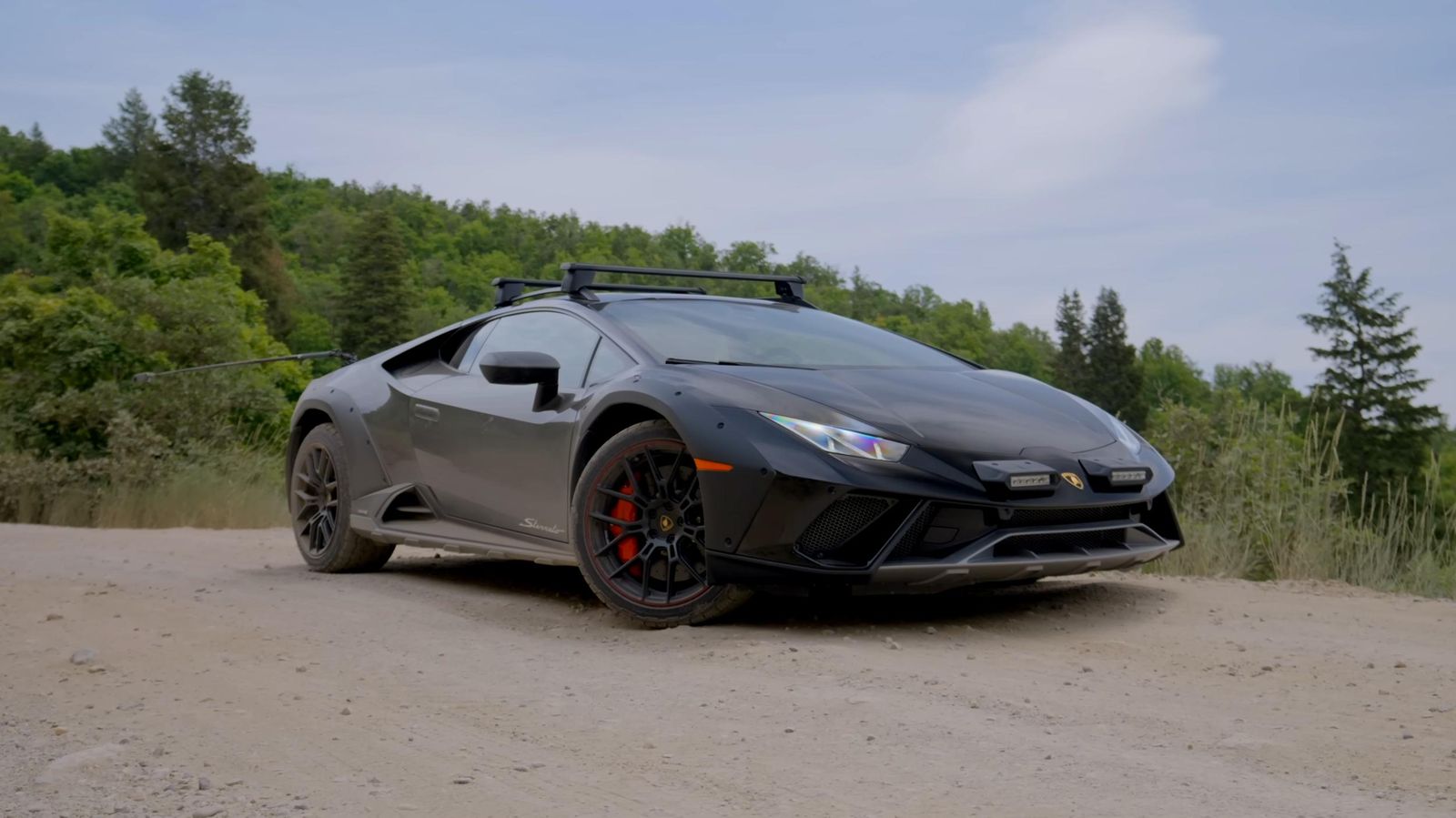 Lucky 2023 Huracan Sterrato Owner Immediatly Test Its River Crossing Capabilites 9 2022 lamborghini huracan sterrato shown here