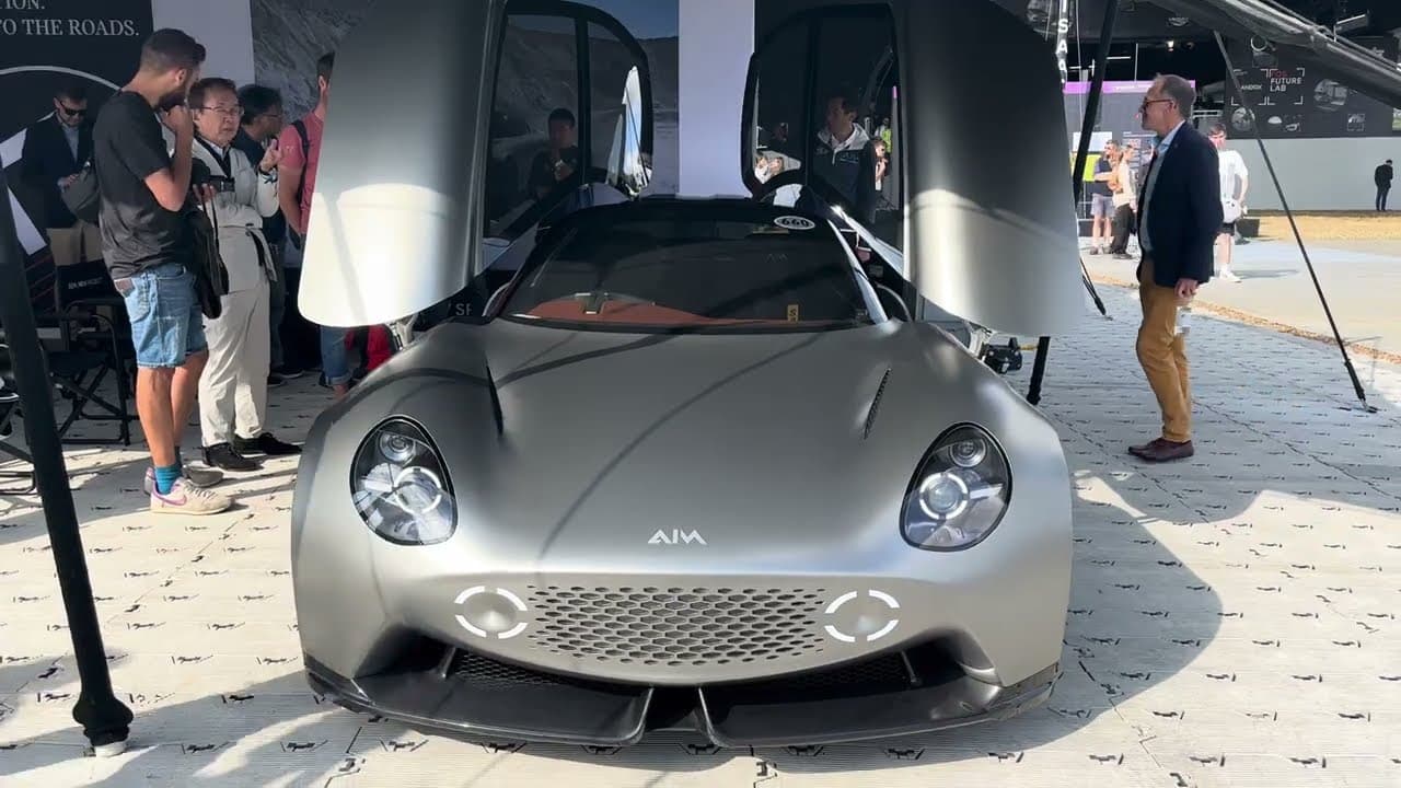 Top 10 Breathtaking Cars From The 2023 Goodwood Festival Of Speed 17 Aim ev sport 01 concept walkarou