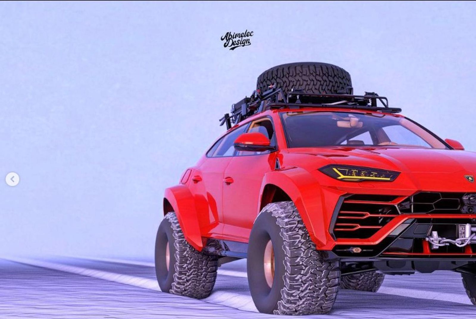 Reimagined Lamborghini Urus Artic Truck Looks Absolute Badass! 5 Final