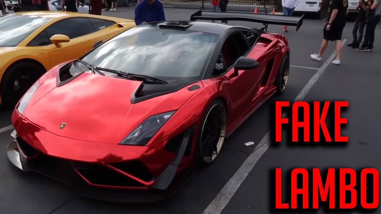 Fake Lamborghini: How To Identify A Replica 7 Fake lamborghini