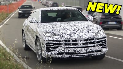 2024 Lamborghini Urus Phev Spotted Again Looks Quite Interesting And Reveals New Details 2 Hybrid lambo prototypes on the r