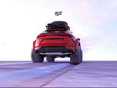 Reimagined Lamborghini Urus Artic Truck Looks Absolute Badass! 7 07