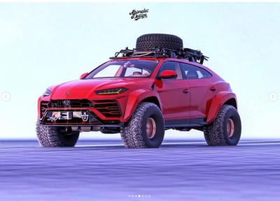 Reimagined Lamborghini Urus Artic Truck Looks Absolute Badass! 2 Title