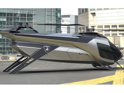 The Lamborghini Of Helicopters: A Vision Named Falco 3 The lamborghini of helicopters