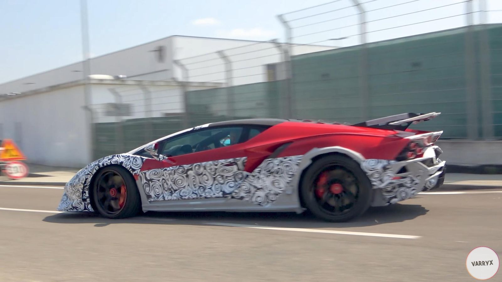 Extremely Rare And Expensive 2023 Lamborghini Invencible Coupe Spotted With Partial Camouflage! 10 Vs youtube one offlamborghiniinvencibledrivingontheroad 004