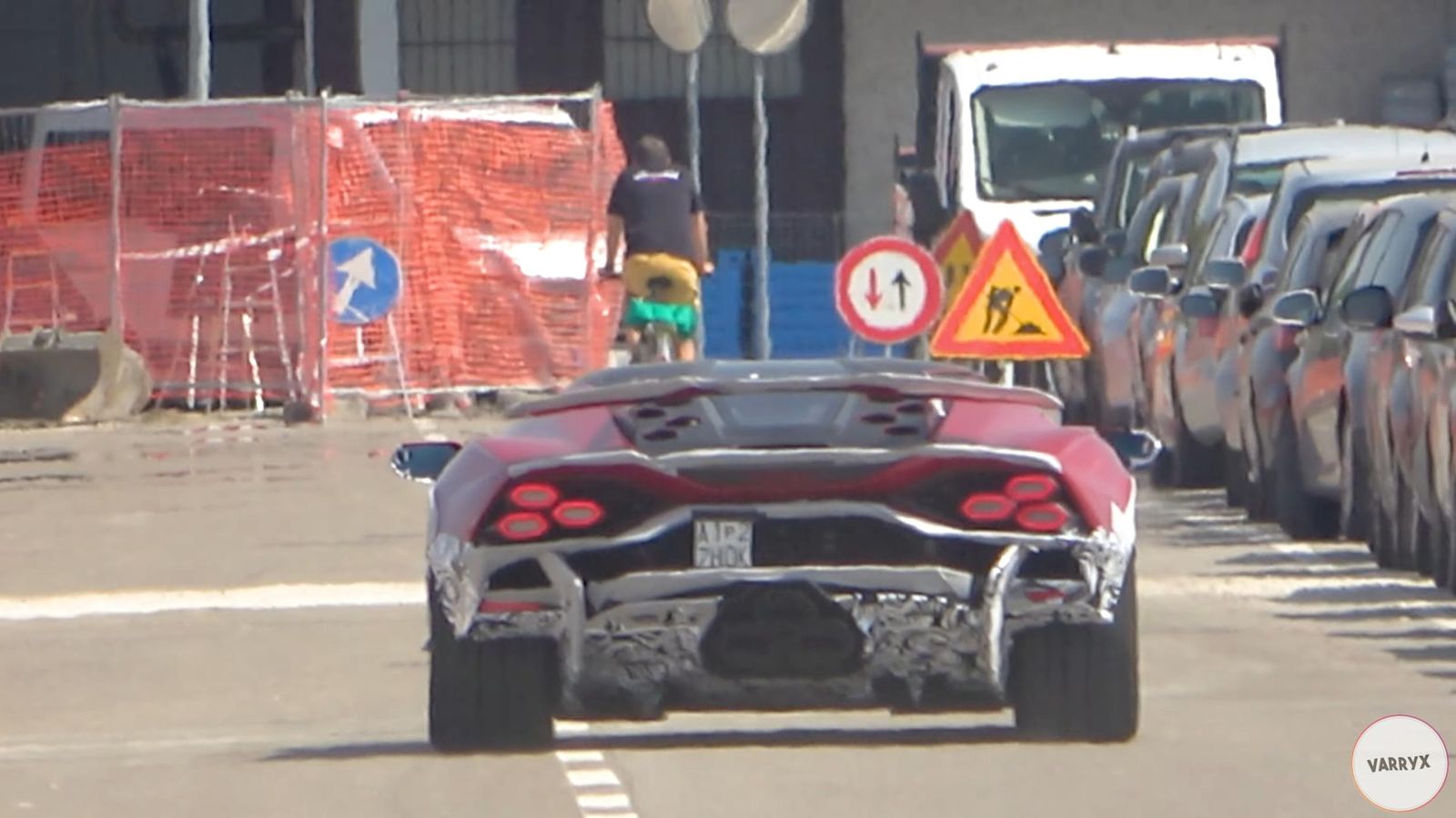 Extremely Rare And Expensive 2023 Lamborghini Invencible Coupe Spotted With Partial Camouflage! 5 Vs youtube one offlamborghiniinvencibledrivingontheroad 016