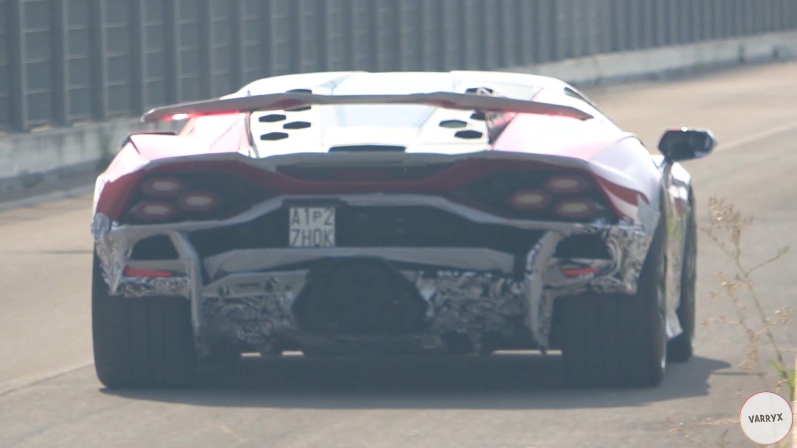 Extremely Rare And Expensive 2023 Lamborghini Invencible Coupe Spotted With Partial Camouflage! 11 Vs youtube one offlamborghiniinvencibledrivingontheroad 037