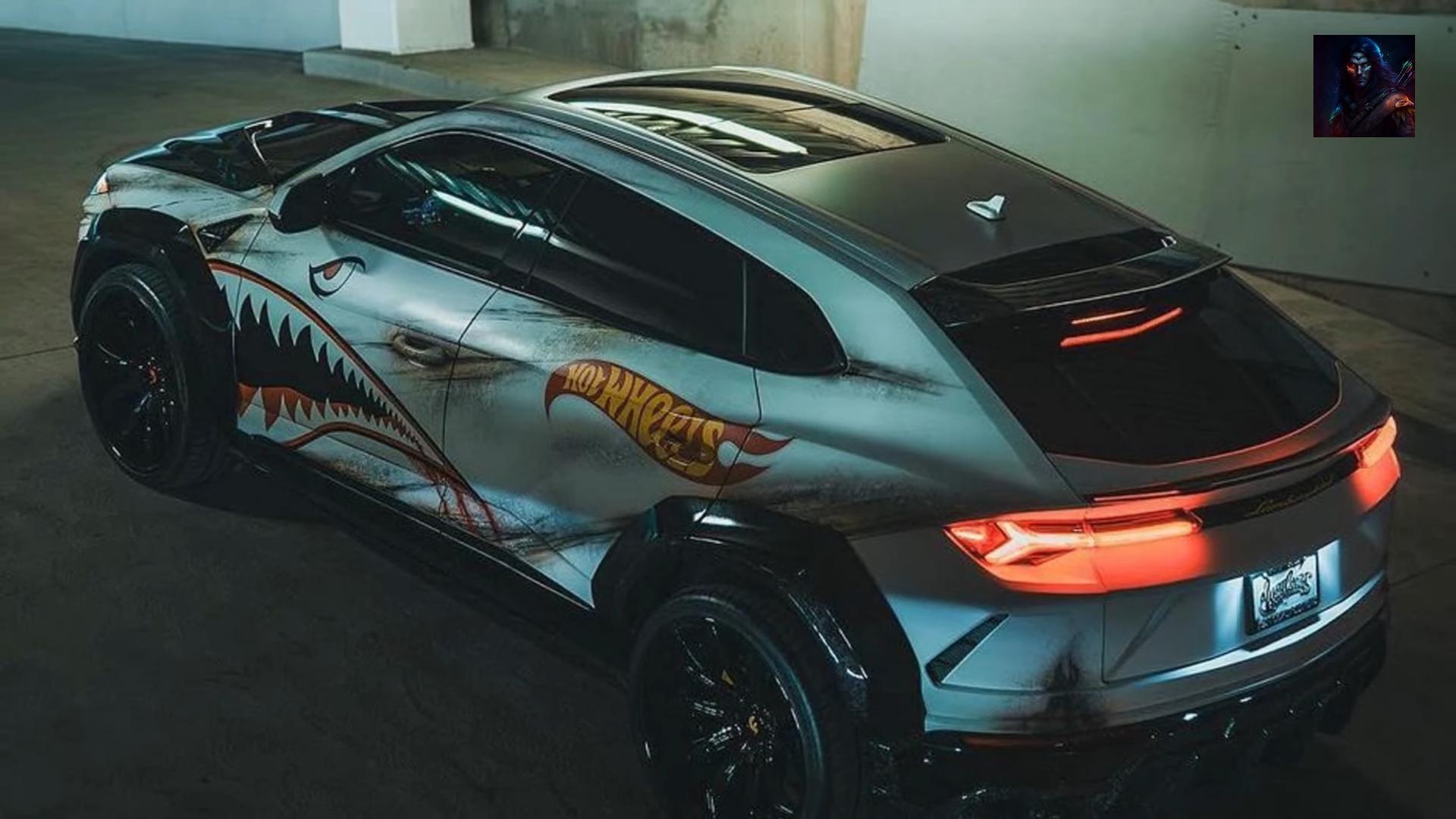 1016 Industries Shameless Lifesize Urus Hotwheels Is For The Bold 5 Hot wheels-themed lamborghini urus
