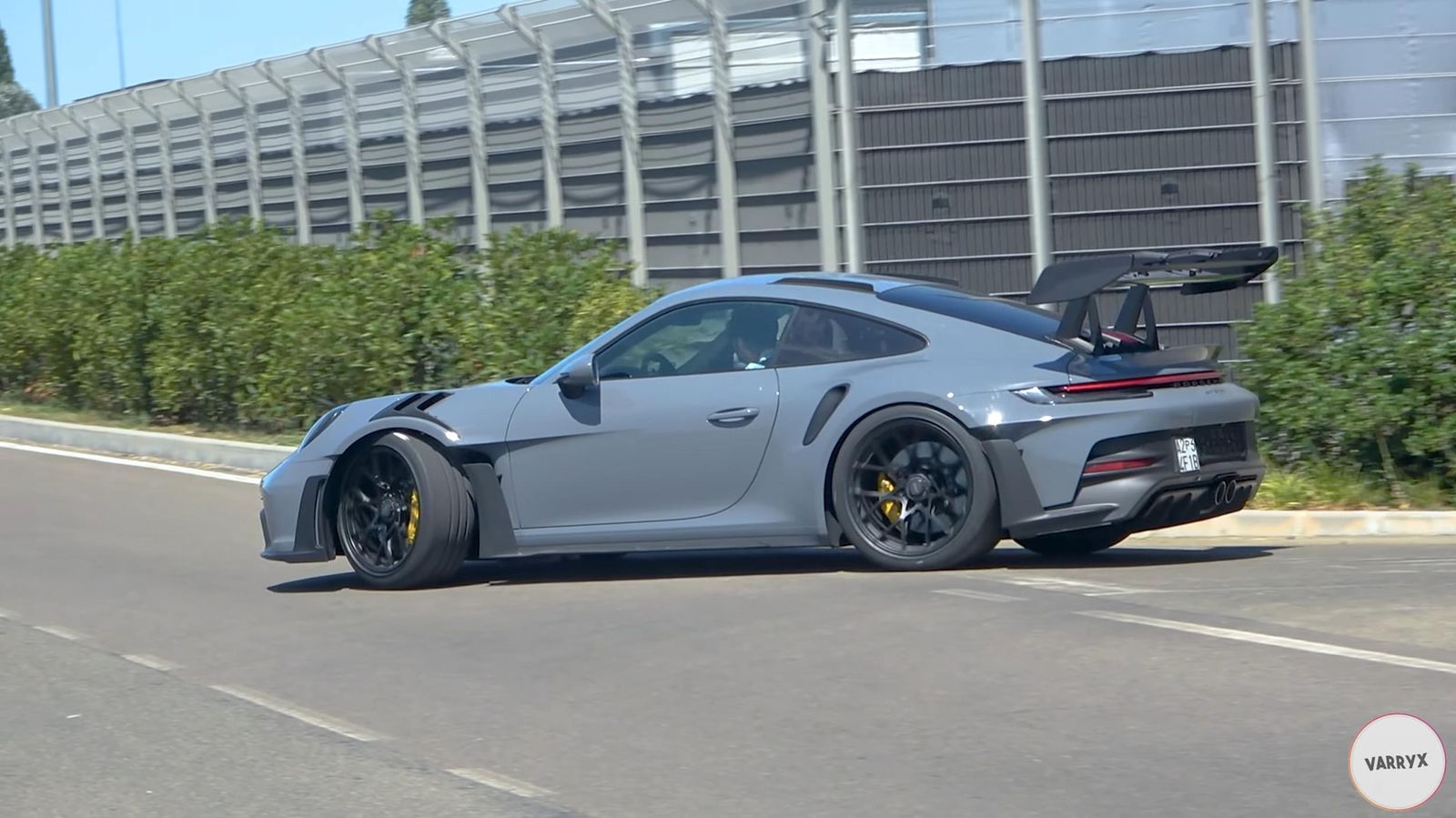 What Is A Stunning New Porsche 992-Generation Gt3 Rs Doing In Lamborghini'S Sant'Agata Bolognese Factory? 9 Videoscreenshot youtube somethingswrongagain 714