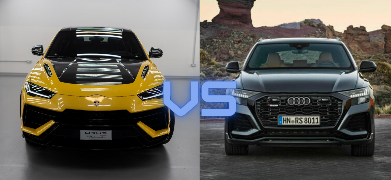 Audi RS Q8 vs. Lamborghini Urus