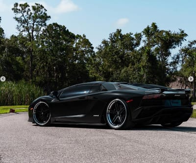This Exclusive Lamborghini Aventador Dark Knight Features An All-Black Stealthy Look Fit For Batman 7 08
