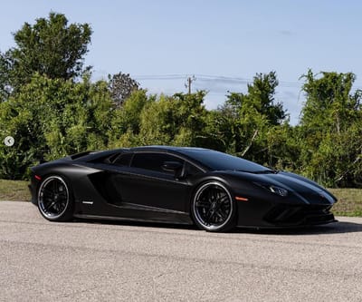 This Exclusive Lamborghini Aventador Dark Knight Features An All-Black Stealthy Look Fit For Batman 3 Lamborghini aventador