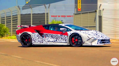 Extremely Rare And Expensive 2023 Lamborghini Invencible Coupe Spotted With Partial Camouflage! 2 Title 4