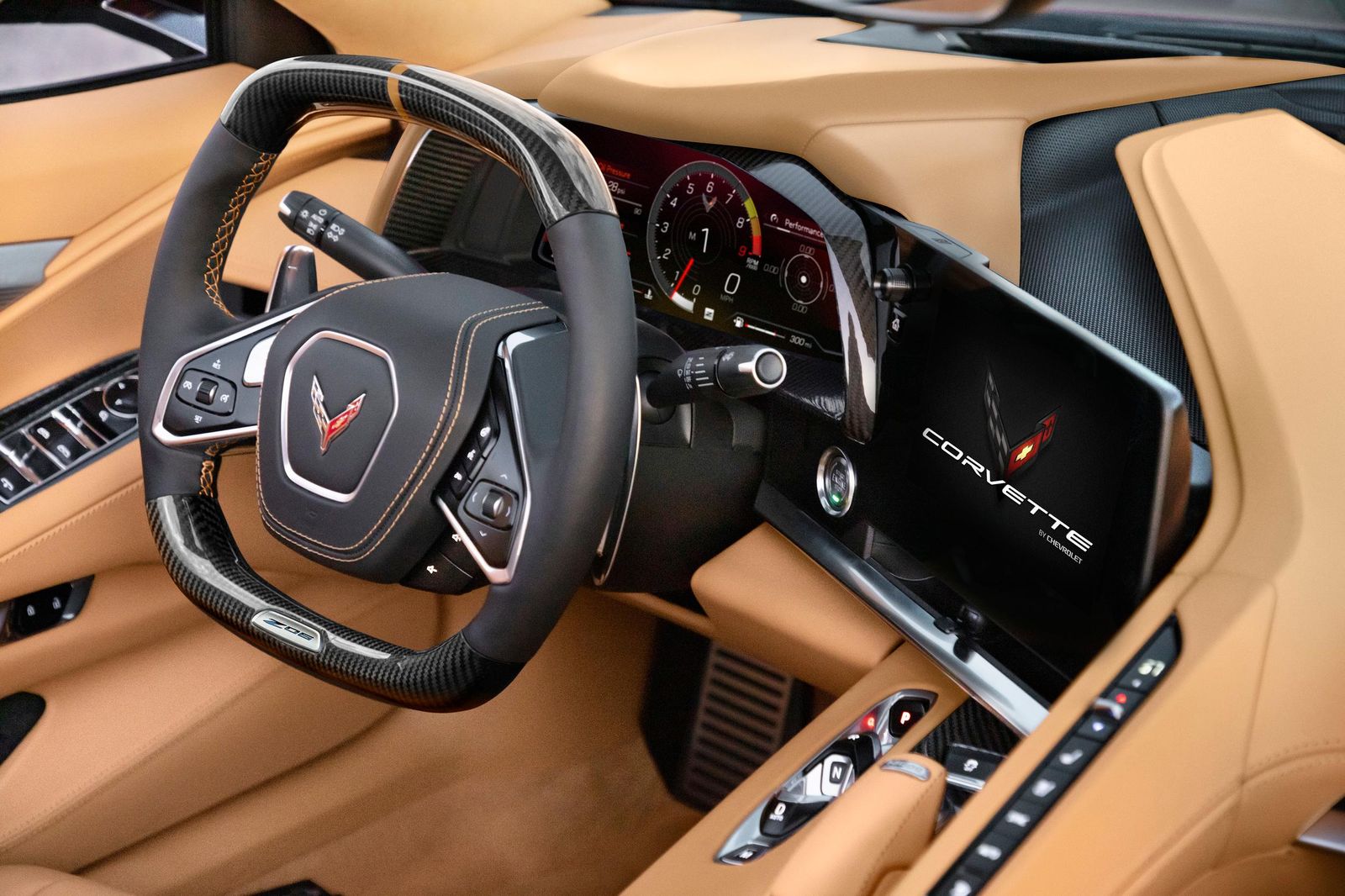 Chevrolet Corvette Vs. Lamborghini Cars: Comparison American Muscle And Italian Elegance 11 2024 chevrolet corvette z06 interior
