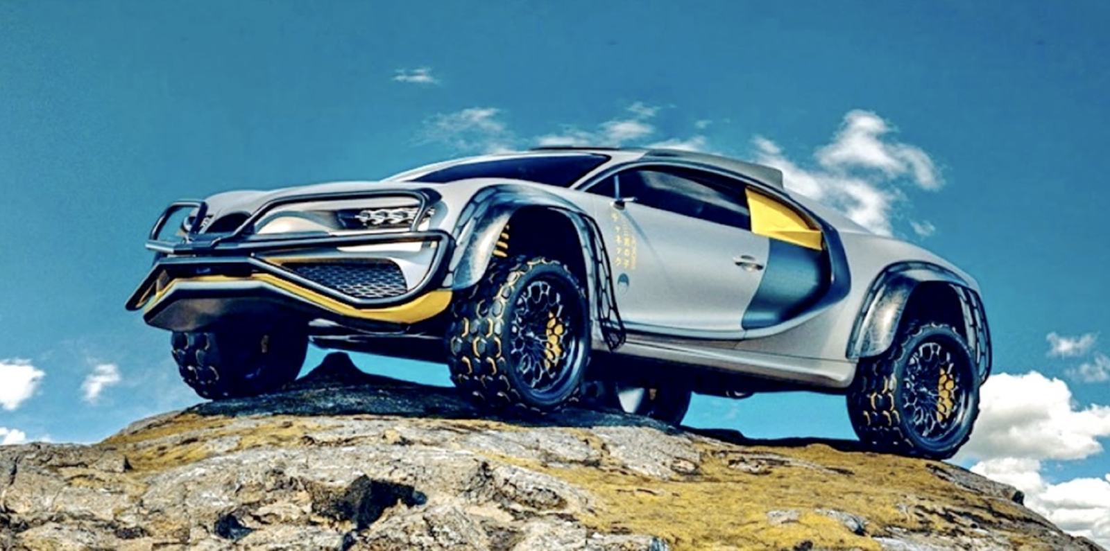 8 Best Off-Roading Supercars For The Adventurous Enthusiast 7 Bugatti chiron "terracross"