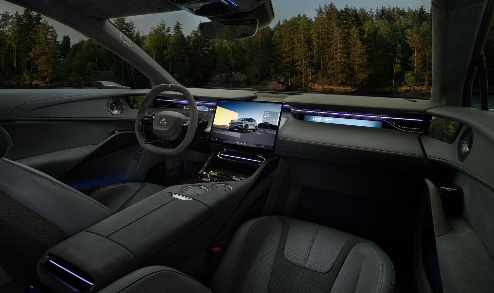 2024 Lotus Eletre Vs Lamborghini Urus: A Duel Of Power And Prestige 13 Lotus eletre s solar yellow interior 1