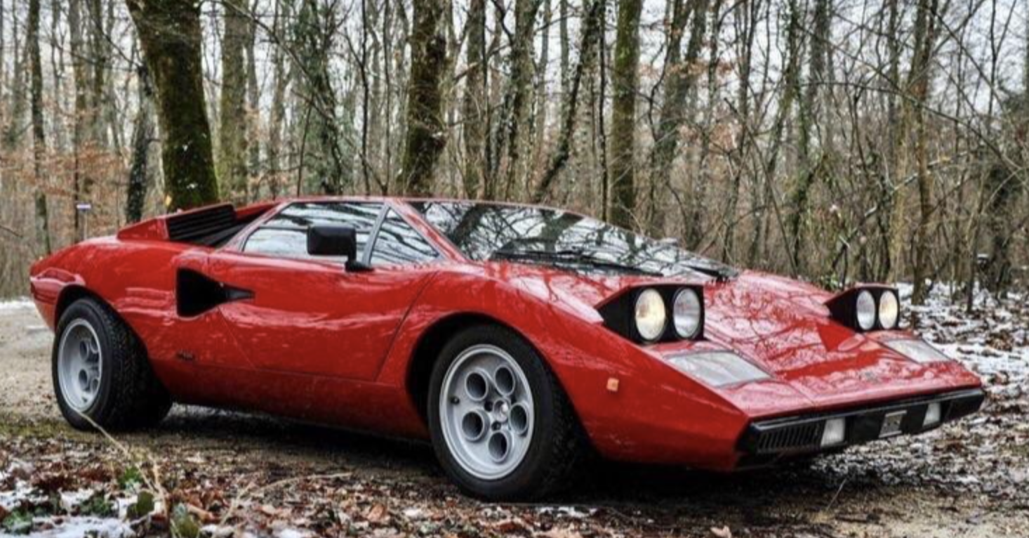 Lamborghini countach & iconic cars with the best pop-up headlights