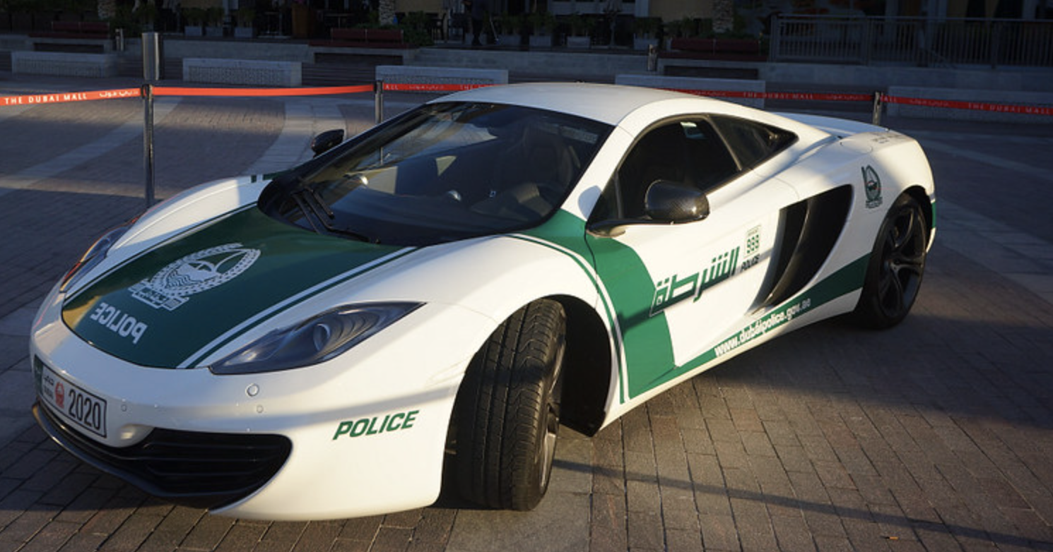 Mclaren Mp4-12C Dubai Police Car Mclaren mp4-12c dubai police car