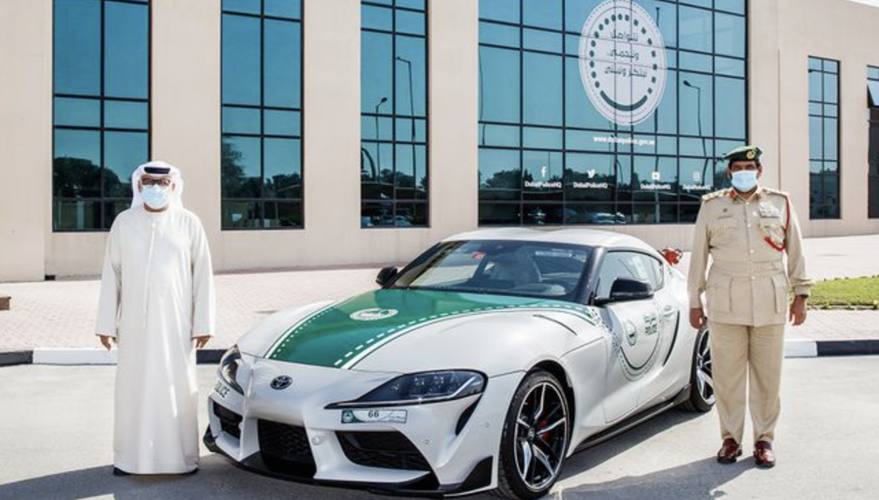 Dubai Police Cars: Beyond The Lamborghini – Exploring An Arsenal Of Luxury Vehicles 7 Toyota 2021 gr supra dubai police car