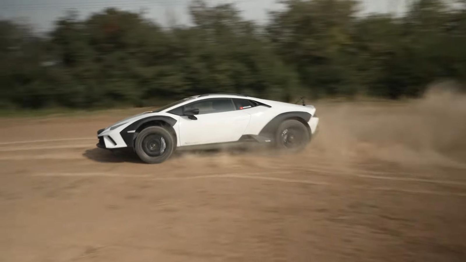 Watch The 2023 Lamborghini Huracan Sterrato Catch Some Air And Survives Crazy Offroad Track! 9 Vs youtube jumpingalamborghinisterrato 610