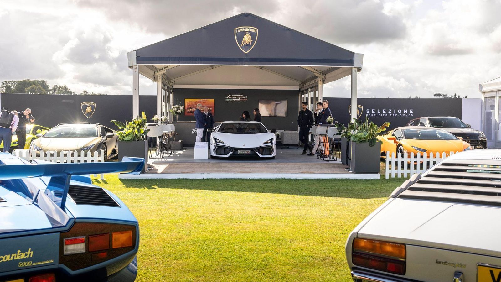 2023 Lamborghini Salon Prive Event Showcases 60 Exquisite V12 Models In London 5 Title 1