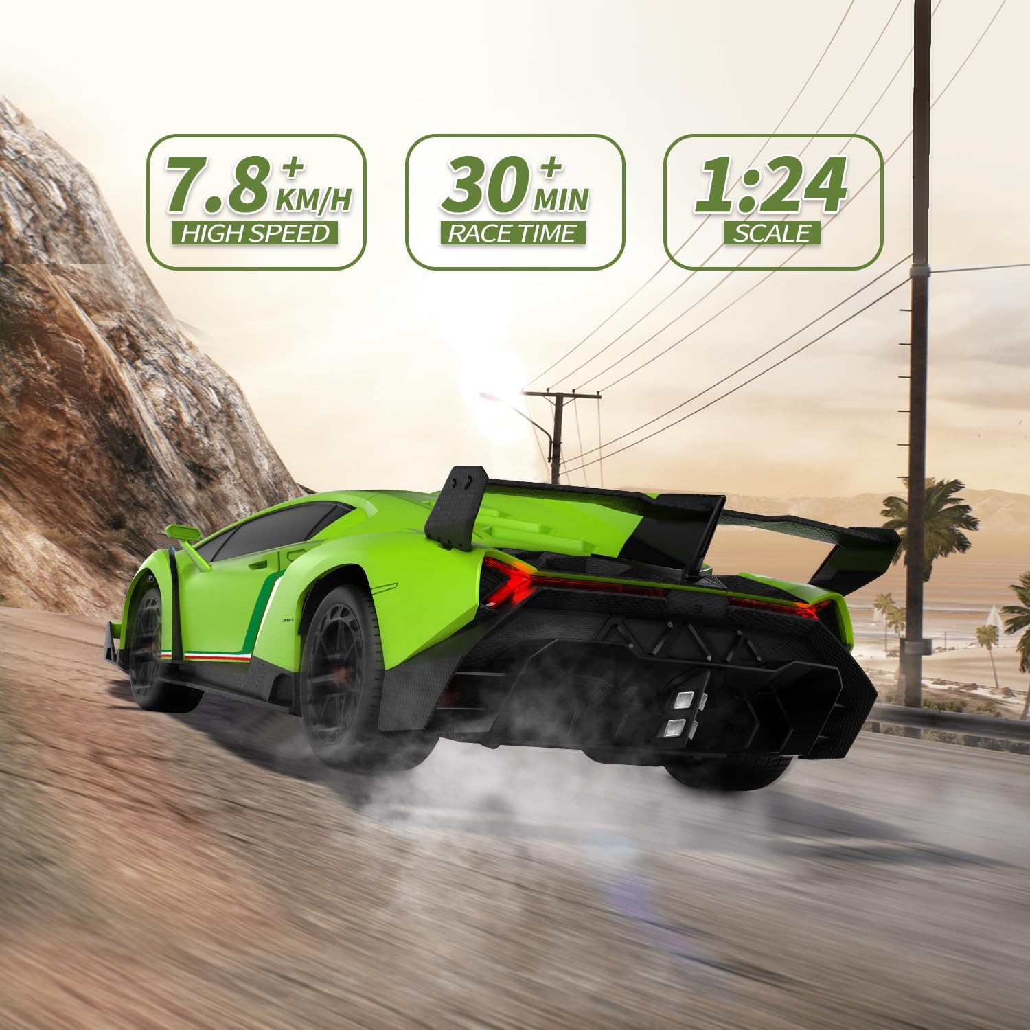 This Astonishing Officially Licensed Lamborghini Veneno Rc Car Cost Less Than $25 5 Lamborghini veneno rc car