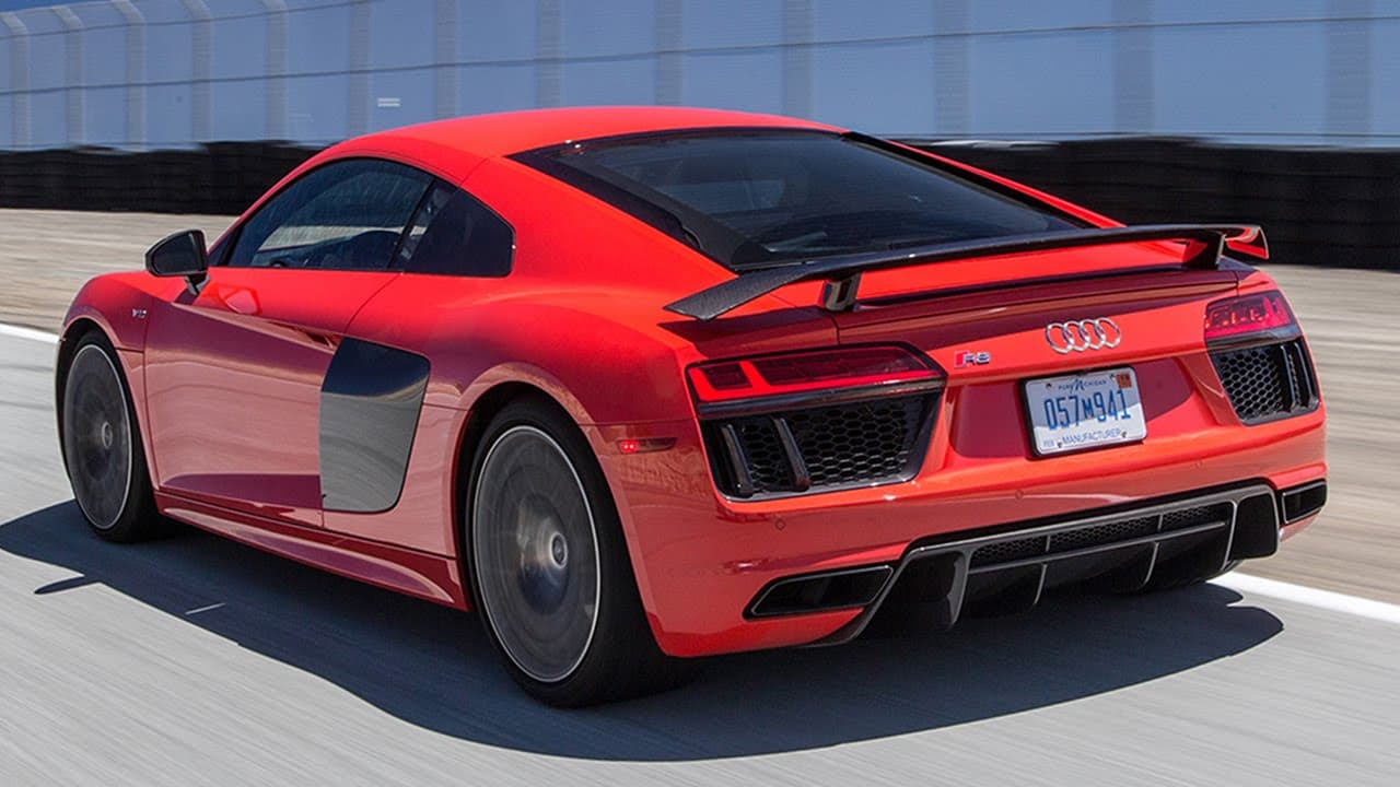 Exploring 10 Supercars And Their Signature Spoilers 19 Audi r8 v10 plus
