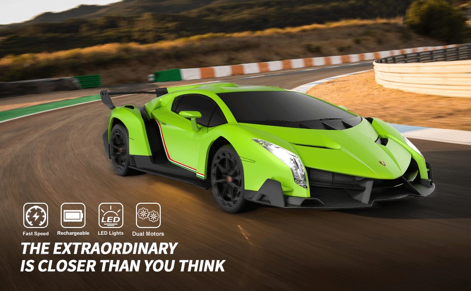 This Astonishing Officially Licensed Lamborghini Veneno Rc Car Cost Less Than $25 3 Lamborghini veneno rc car