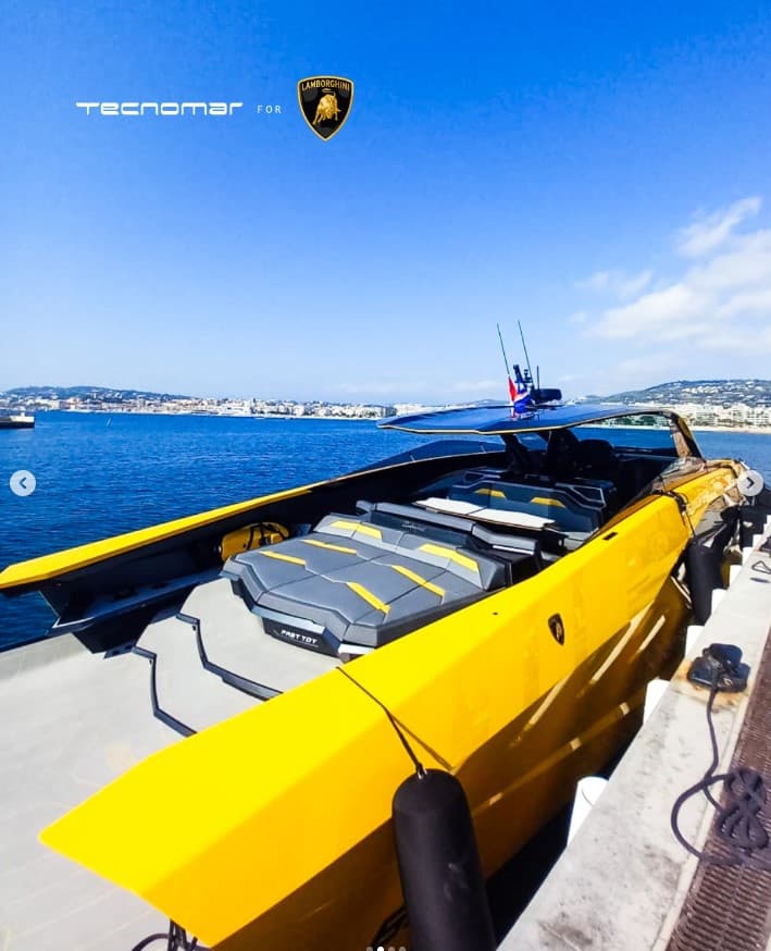 The New Luxurious Technomar Lamborghini 63 Superyacht Looks Epic In The Shade Of Yellow! 3 Technomar lamborghini 63 superyacht