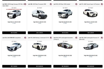 Youtuber 'Omi In A Hellcat'S Lucrative Power Ranger Lamborghini And 32 Other Cars Auctioned After His Arrest! 7 Power ranger lamborghini