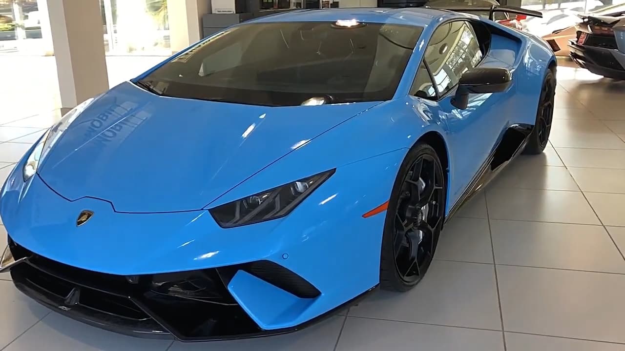 Blu cepheus lamborghini