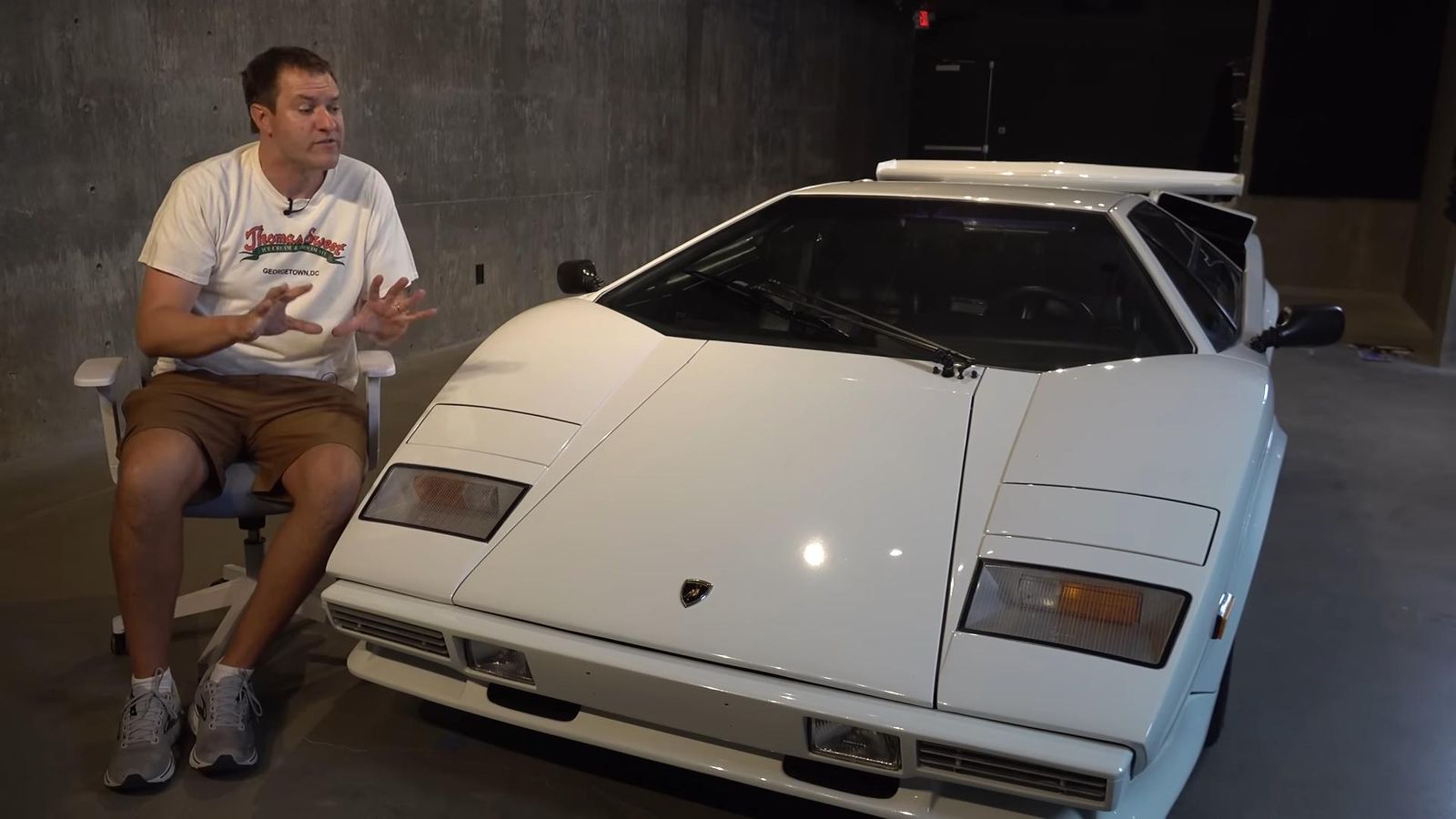 Doug DeMuro Lamborghini Countach LP5000